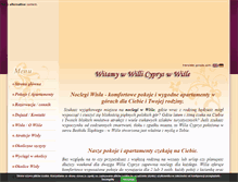 Tablet Screenshot of noclegiwisla.com